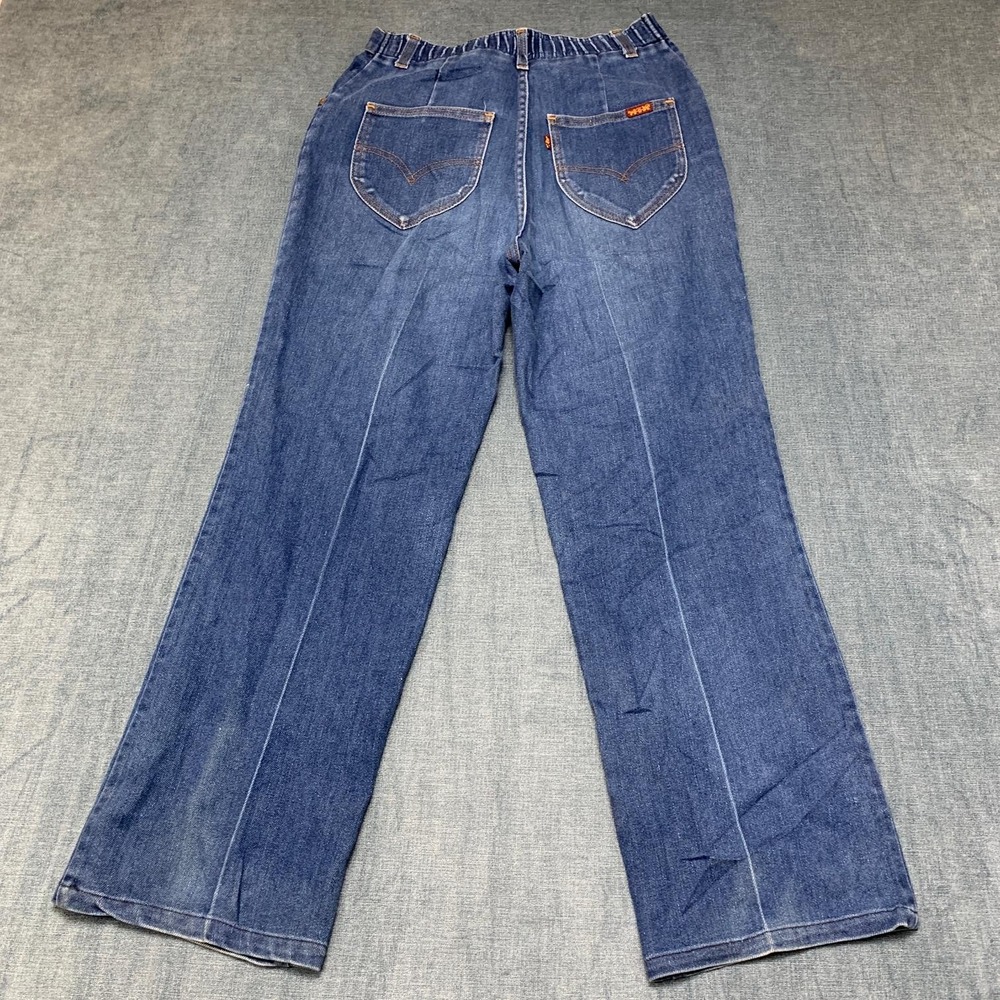 Vintage Levi's Jeans Womens 30x28 Blue Denim Everyday Wear Mid Rise Straight Leg